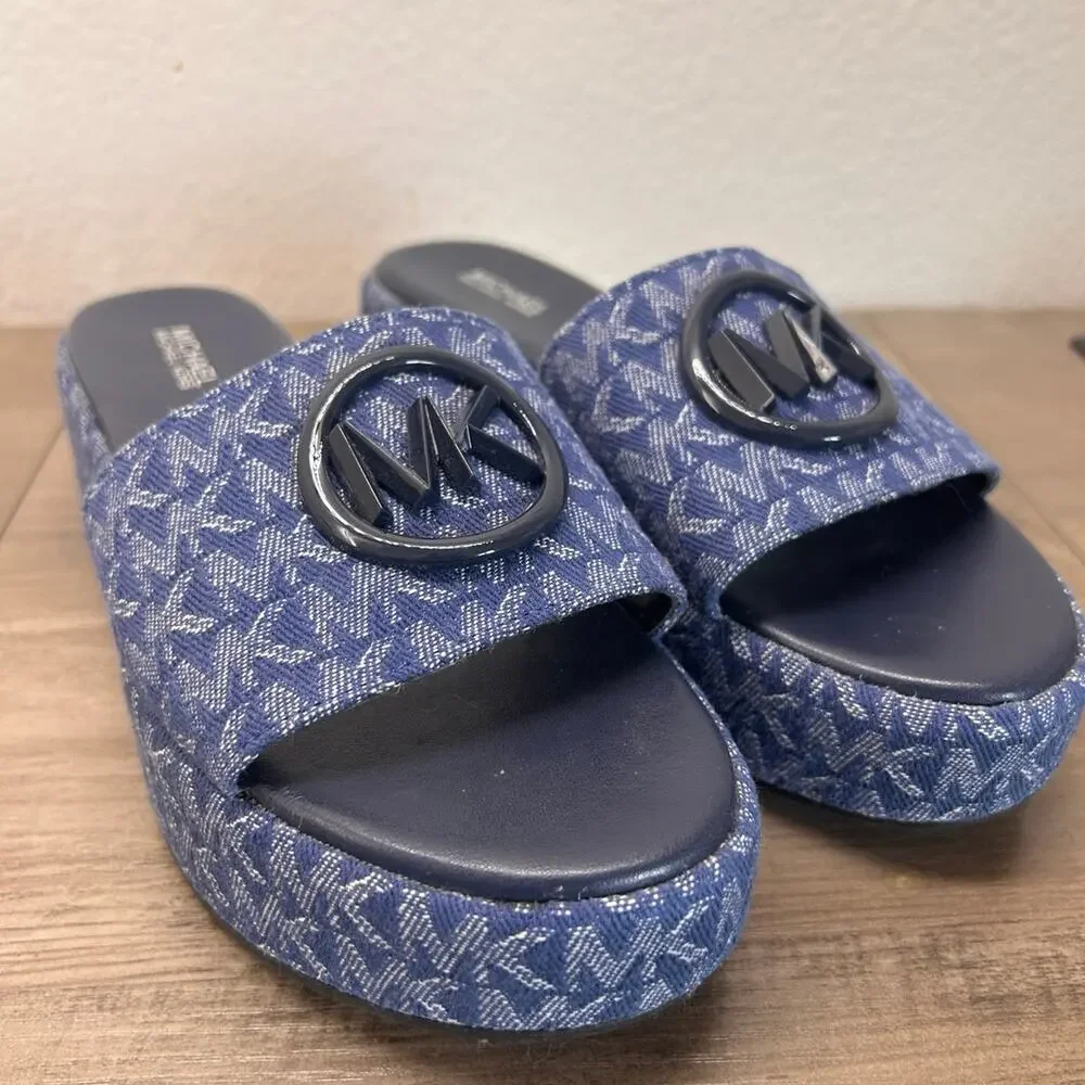 Michael Michael Kors Women's Sadler Wedge Sandals SZ 6.5